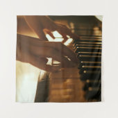 Tenture Conception de piano étonnante (Devant)