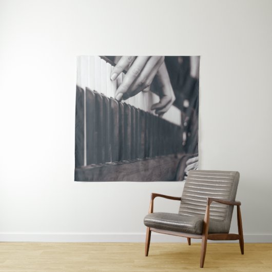 Tenture Conception de piano géniale (En situation (horizontale))