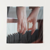 Tenture Conception de piano jolie (Devant (Horizontal))