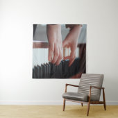 Tenture Conception de piano jolie (En situation (horizontale))