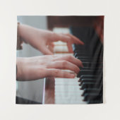 Tenture Conception de piano jolie (Devant)