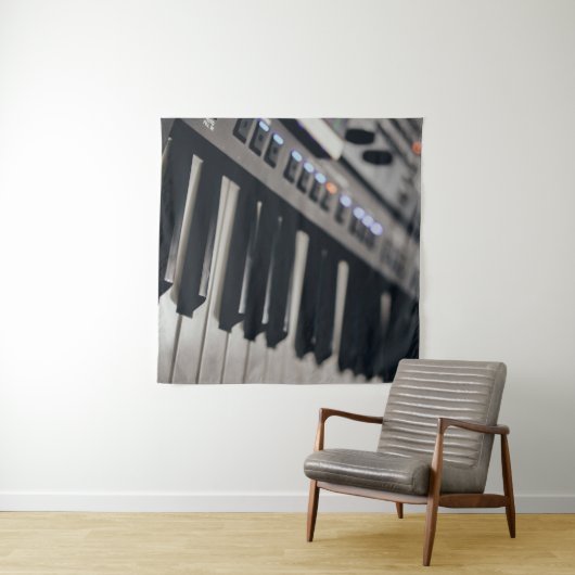 Tenture Conception de piano mignonne (En situation (horizontale))