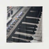 Tenture Conception de piano mignonne (Devant)