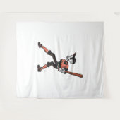 Tenture conception de squelette de baseball pour les joueu (Devant (Horizontal))