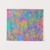 Tenture Conception d'éclaboussure abstraite colorée (Devant (Horizontal))