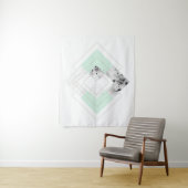 Tenture Conception décrite par style scandinave (En situation)