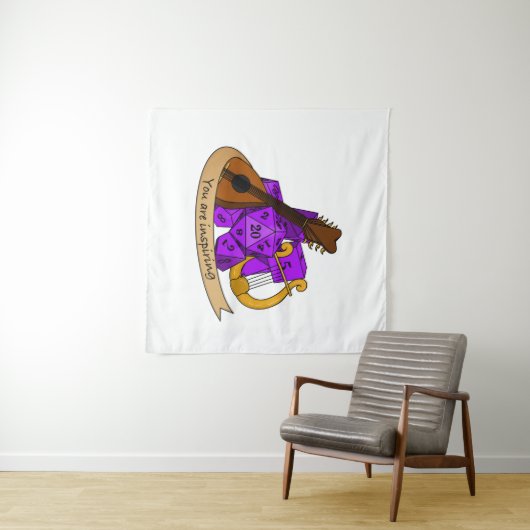 Tenture Conception des dés de série (En situation (horizontale))