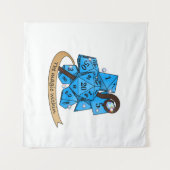 Tenture Conception des dés de sorcier (Devant (Horizontal))