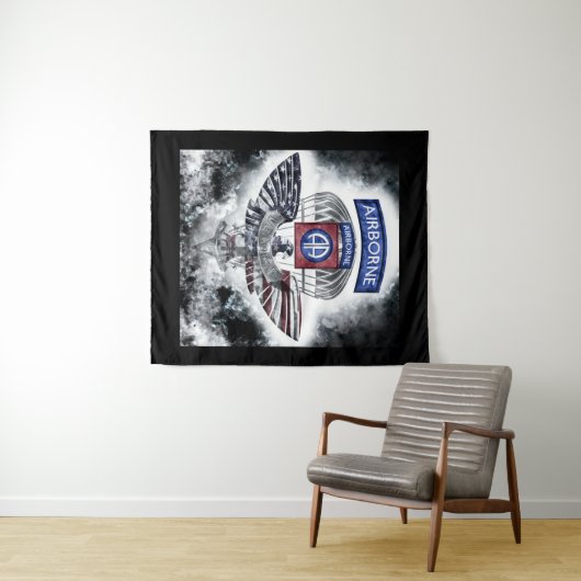 Tenture Conception d'explosifs de la 82e division aéroport (En situation (horizontale))