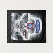 Tenture Conception d'explosifs de la 82e division aéroport (Devant (Horizontal))