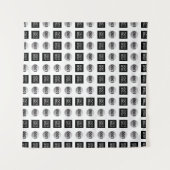 Tenture Conception du Motif du logo géométrique 2 (Devant)