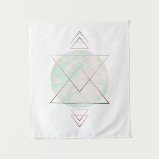 Tenture Conception géométrique d'art abstrait (Devant)