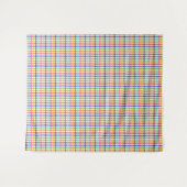 Tenture Conception multicouleur En vichy Motif Plaid (Devant (Horizontal))