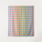 Tenture Conception multicouleur En vichy Motif Plaid (Devant)