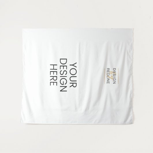 Tenture Conception personnalisée Impression en arrière-pla (Devant (Horizontal))