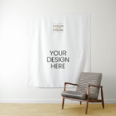 Tenture Conception personnalisée Impression en arrière-pla (En situation)