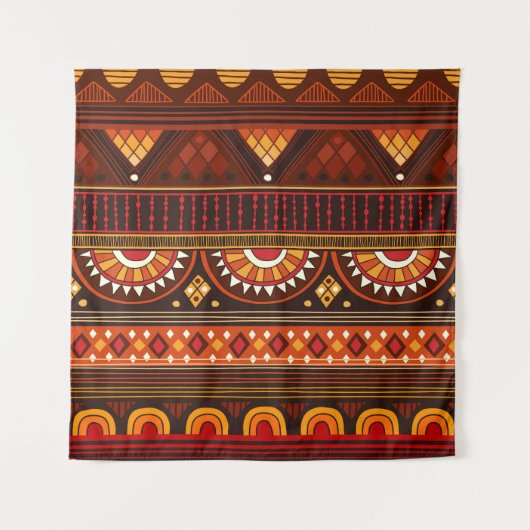 Tenture Conception Tribal sans soudure pour diverses utili (Devant)