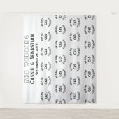 Tenture Concert Music Festival Step and Repeat Backdrop (Devant)