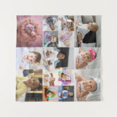 Tenture Concevez votre propre collage de 15 photos (Devant (Horizontal))