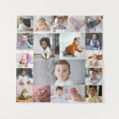 Tenture Concevez Votre Propre Collage De 19 Photos (Devant)