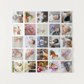 Tenture Concevez Votre Propre Collage De 25 Photos (Devant (Horizontal))