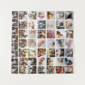 Tenture Concevez Votre Propre Collage De 50 Photos (Devant (Horizontal))