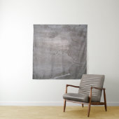 Tenture Concrete grey gray wall plaster (En situation)
