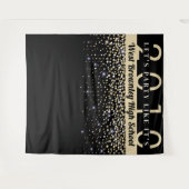 Tenture Confetti thème École Réunion Photobooth fond (Devant (Horizontal))