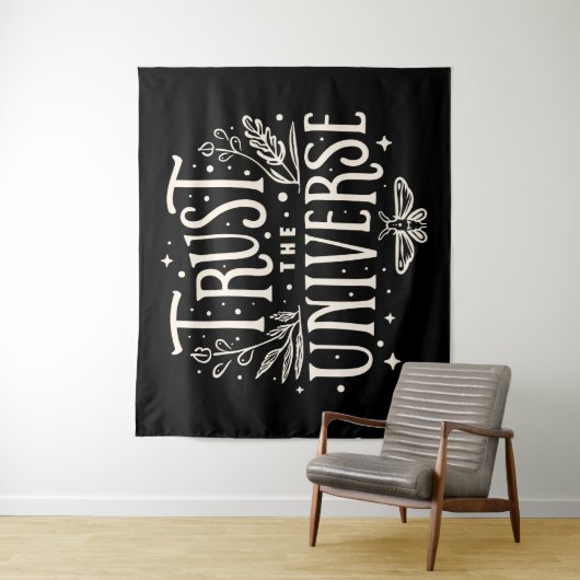 Tenture Confiance dans l'univers (En situation)