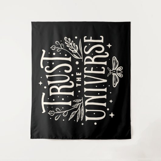 Tenture Confiance dans l'univers (Devant)