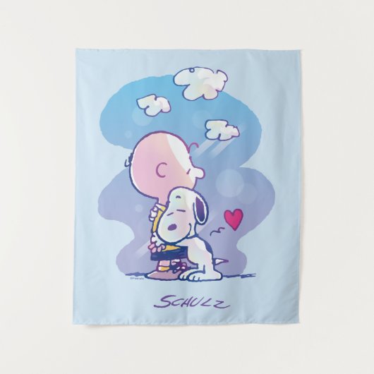 Tenture Confort et sécurité | Charlie & Snoopy Hug (Devant)