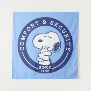 Tenture Confort et sécurité Snoopy & Woodstock Hug
