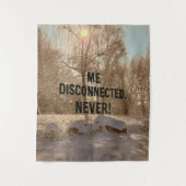 Tenture - Connected to the Wild (Devant)