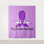 Tenture Conscience de surdosage avec les cygnes et le (Devant)