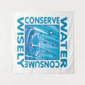 Tenture Conservation de l'eau (Devant (Horizontal))