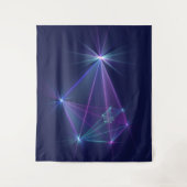 Tenture Constellation, Art Fractal Abstrait Fantastique (Devant)