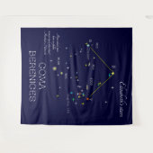 Tenture Constellation de l'hémisphère nord Coma Berenices (Devant (Horizontal))