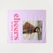 Tenture Contexte 40e anniversaire applaudissements, rétro  (Devant (Horizontal))