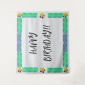 Tenture Contexte d'anniversaire (Devant)