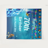 Tenture Contexte de fête d'anniversaire | Parties scintill (Devant (Horizontal))