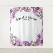 Tenture Contexte de mariage, appui vertical de photo, (Devant)