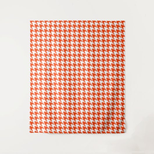 Tenture Contrôle de la jambe orange et blanche (Devant)