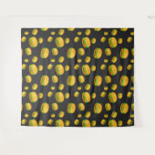 Tenture Cool et amusant hamburger motif gris foncé Mur (Devant (Horizontal))