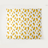 Tenture Cool et amusant yummy taco motif blanc Mur (Devant (Horizontal))