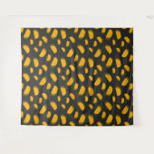 Tenture Cool et amusant yummy taco motif gris foncé Mur (Devant (Horizontal))