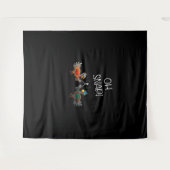 Tenture Cool Oh Snap ! _ Drôle Turquie avec Wishbone Thank (Devant (Horizontal))