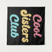 Tenture Cool Sisters Club II (Devant (Horizontal))