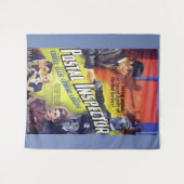 Tenture Copie postale d'affiche de film de l'inspecteur (Devant (Horizontal))