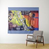 Tenture Copie postale d'affiche de film de l'inspecteur (En situation (horizontale))