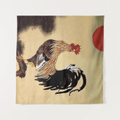 Tenture Coq chantant par Ito Jakuchu (Devant (Horizontal))
